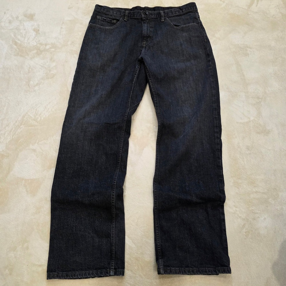 VTG Volcom Mark Appleyard Signature Jeans Mens 34x30 Dark Wash Skate Y2K 2010